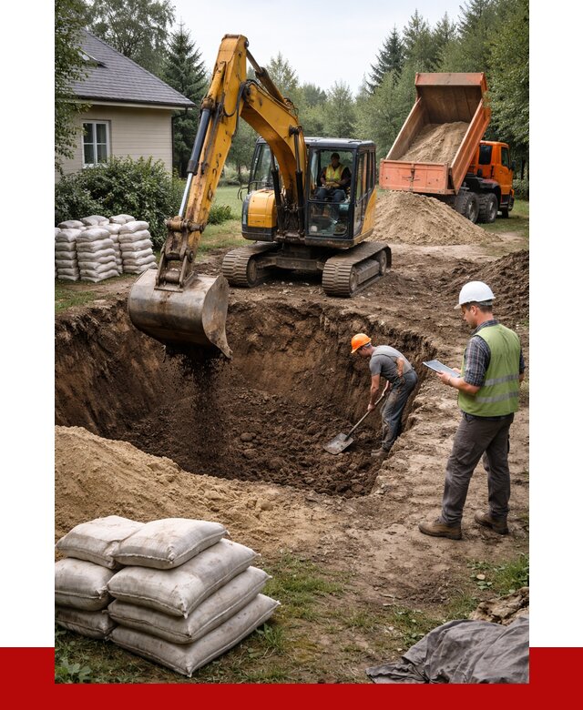 Рытье котлована в Калининграде быстро от 4553 р. ПРОНЕРУДКлн