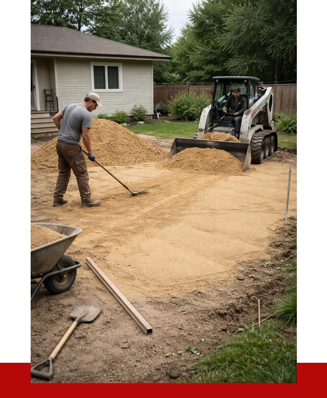 Отсыпка участка песком в Калининграде, от 2530 р., ПРОНЕРУДКлн