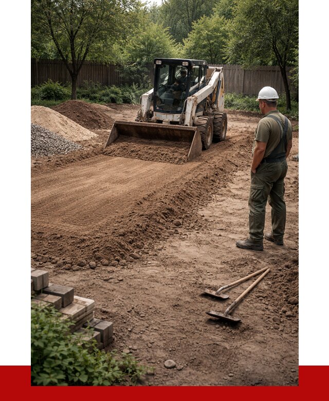 Выравнивание участка под ключ в Калининграде от 3541 р. | ПРОНЕРУДКлн